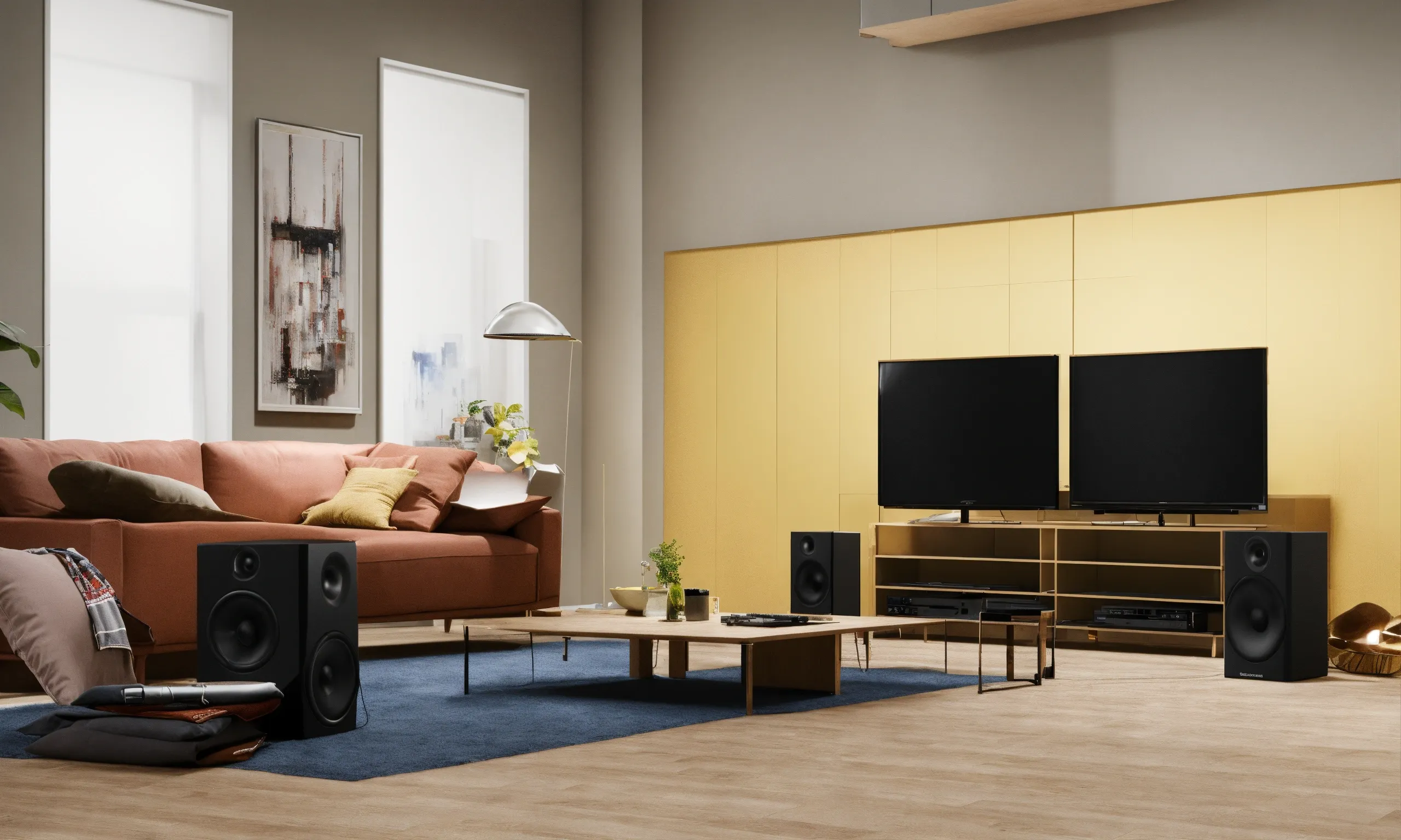 Premium acoustic window treatment showcase